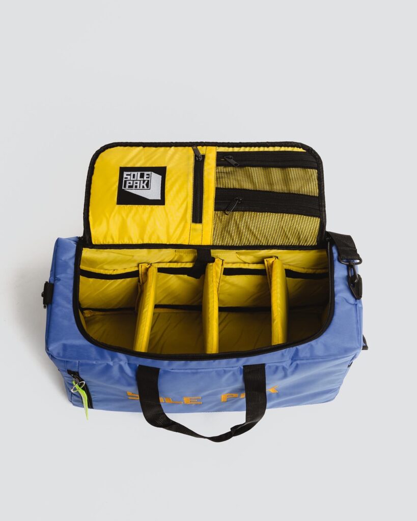 BLUE / NEON DUFFLE BAG Sole Pak
